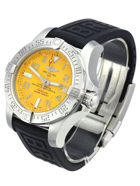 yellow breitling seawolf hollywood|Breitling Avenger II Seawolf .